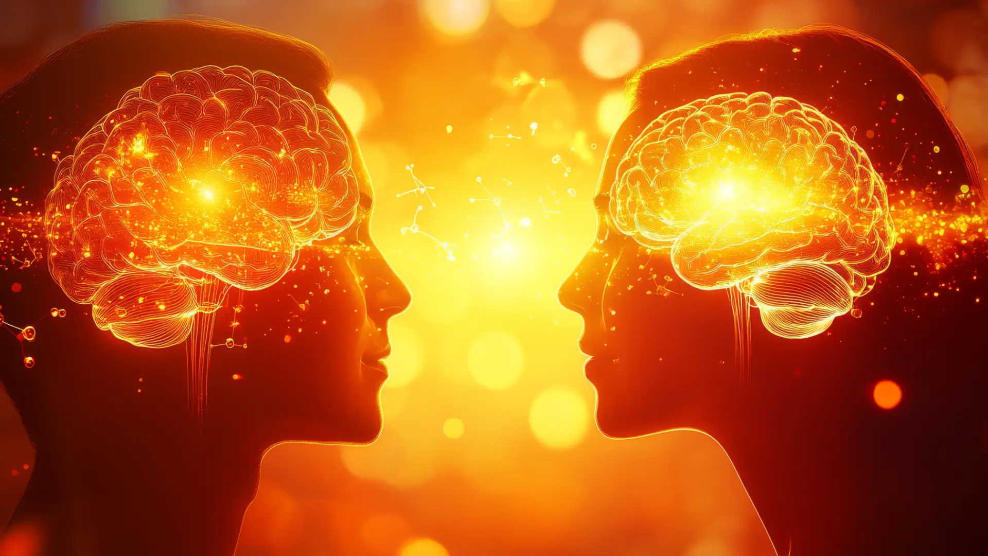 Intelligenza Emotiva - Un Viaggio Personale nel Mondo delle Emozioni 6 Intelligenza Emotiva - ragazza che si riflette con il cervello in primo piano e luci soft
