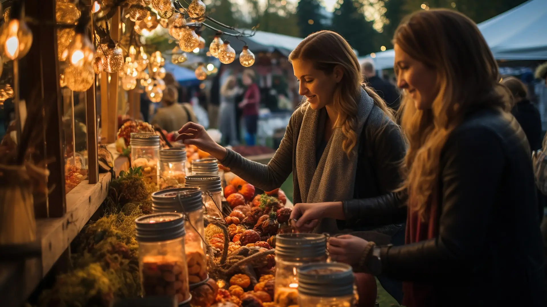 Le Arti della Vendita - Segreti e Strategie per Dominare il Mercato 1 Le Arti della Vendita - due donne mentre fanno degli acquisti al mercato