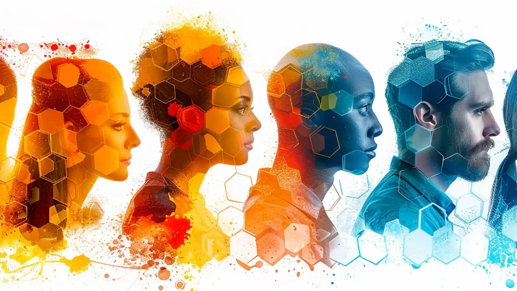 Sviluppo Commerciale in Italia - Strategie B2B in 7 punti 3 Sviluppo Commerciale in Italia - Strategie B2B - immagine concettuale di persone viste di profilo a colori