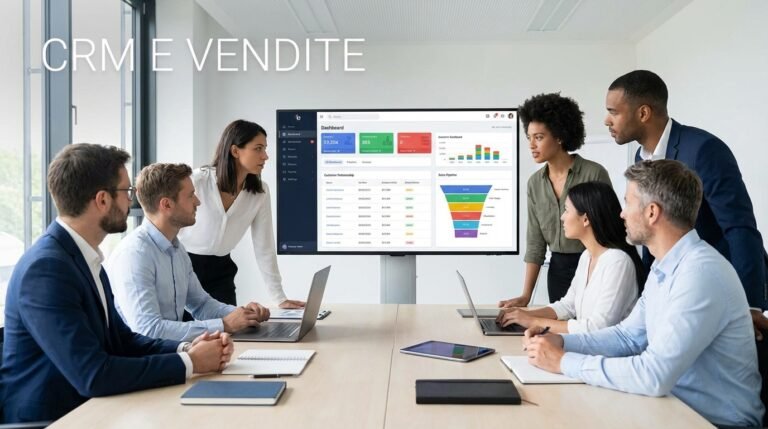 CRM e Vendite - Intestazione
