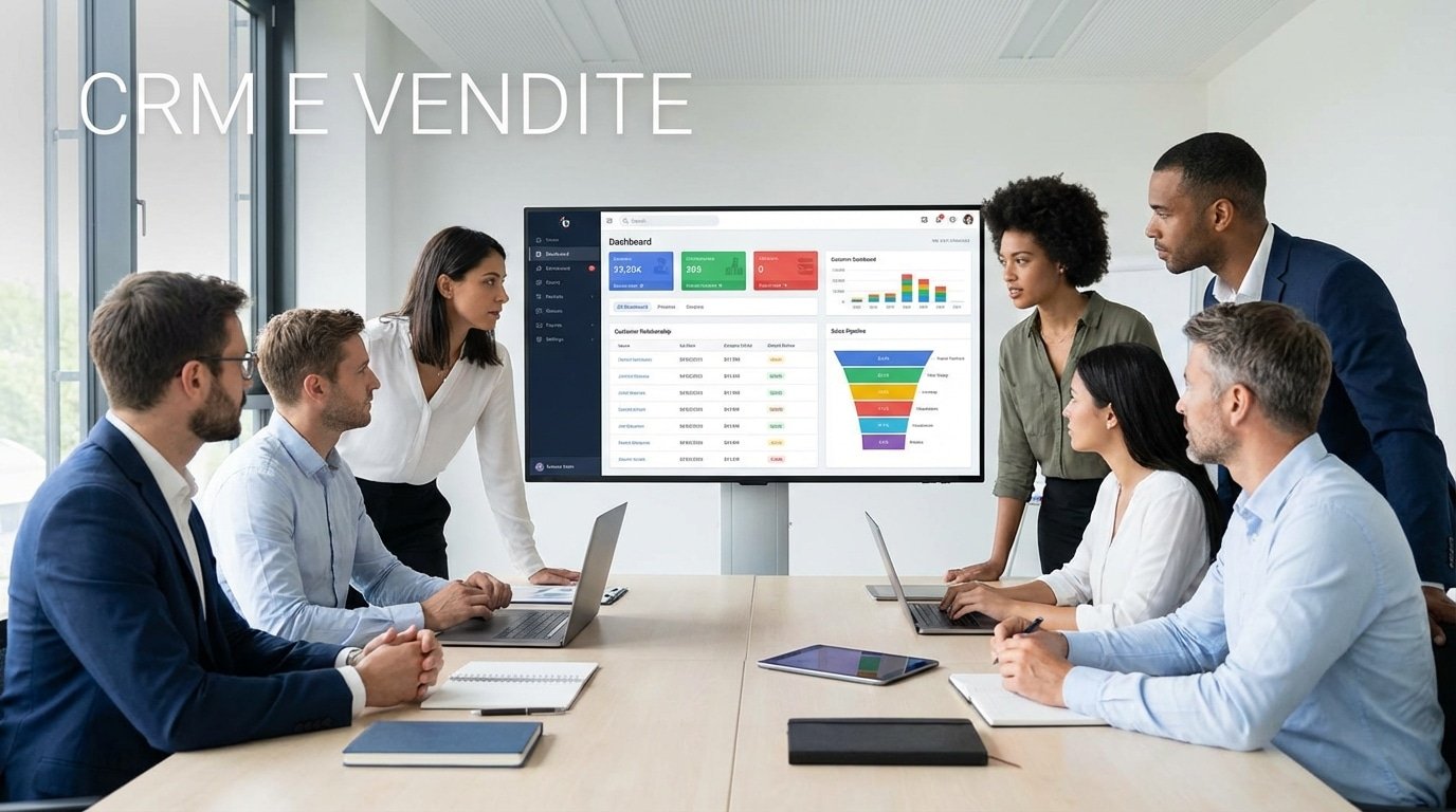 CRM e Vendite - Intestazione